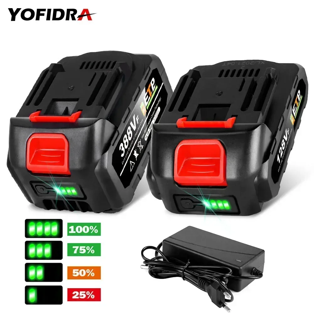 21V Rechargeable Battery 22500mAh 15000mAh Lithium Ion Battery For Makita Electric Power Tool Battery EU Plug