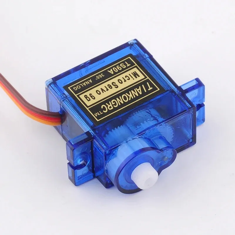 TS90A 9G Micro Servo Mini sterzo analogico da 180 gradi per auto RC/modelli di robot Parti di funzioni di alimentazione 4.8V-6V