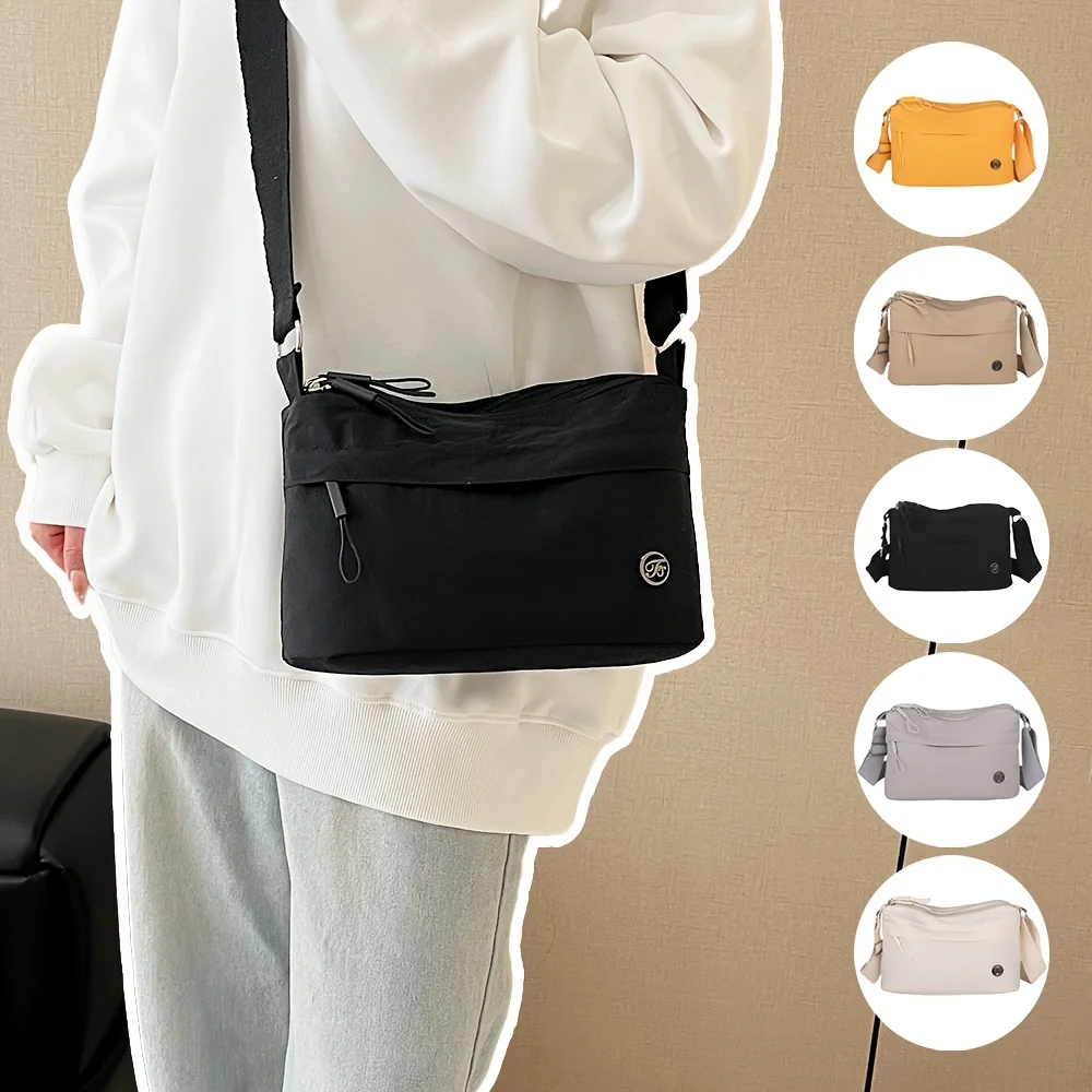 

New Women's Crossbody Bag for Commuting, Lightweight, Large Capacity, Fashionable, Multifunctional, Multi Pocket Shoulder Bag