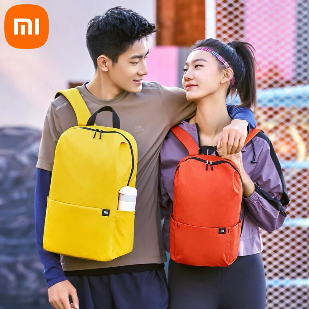 

Xiaomi Colorful Small Backpack MEN'S AND WOMEN'S Shoulder Bag Outdoor Waterproof Ultra-lightweight Student Portable Sports Bag