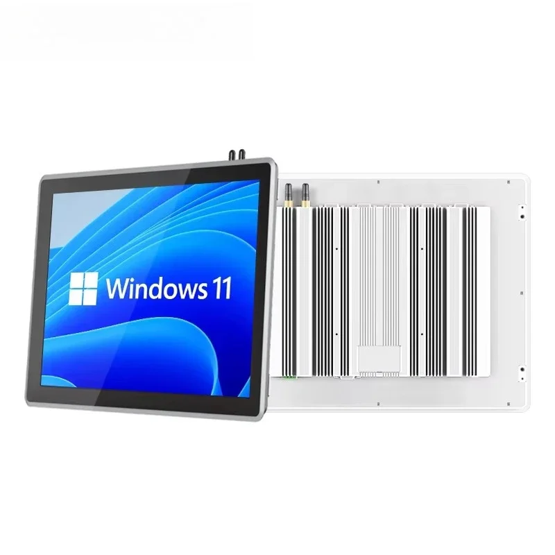 Custom Touch Screen Kiosk Waterproof Fanless Industrial Panel Pc