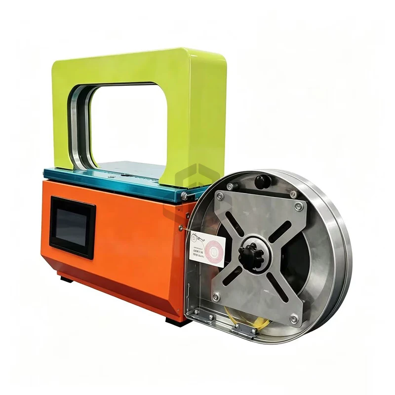 

Automatic Electric Motor-Driven High-Accuracy Plastic Foil Strapping Machine for Bulk Goods Packaging
