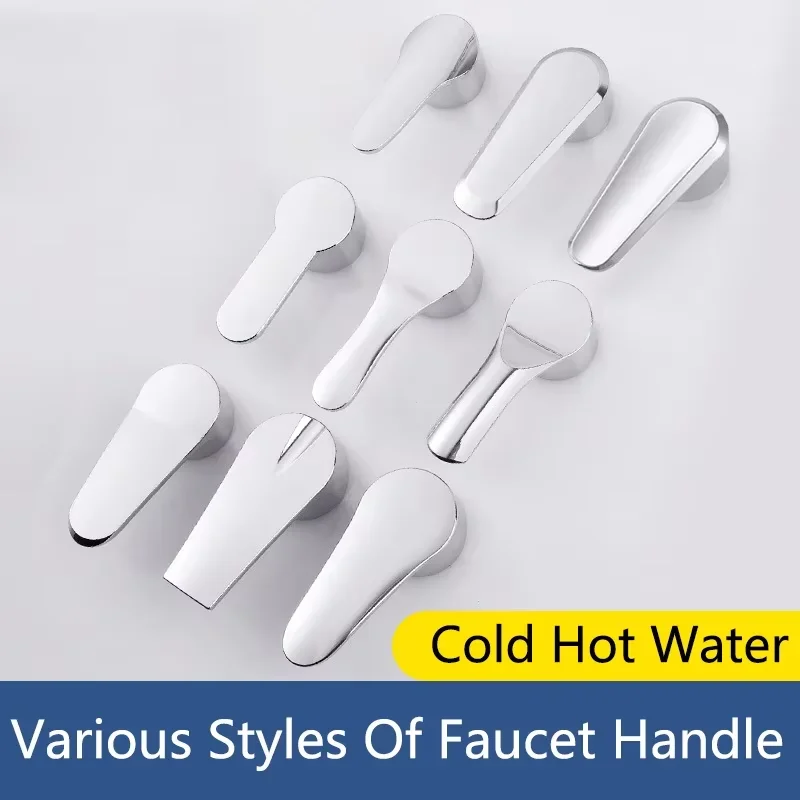 Faucet Handle Handle Accessories Kitchen Hot and Cold Faucet Handle Handnoodle Basin Shower Handle Repair Accessories
