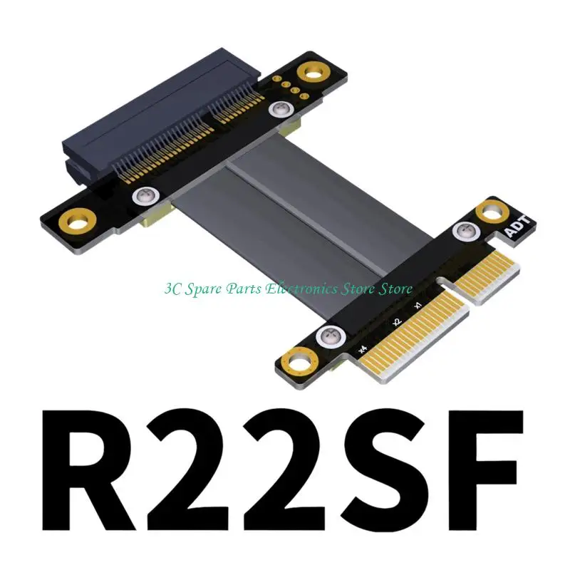 SZ Reliable PCIe3.0 4X Extension Wire Featuring Shielding Protections And Corrosion Resistant Gold Contacts