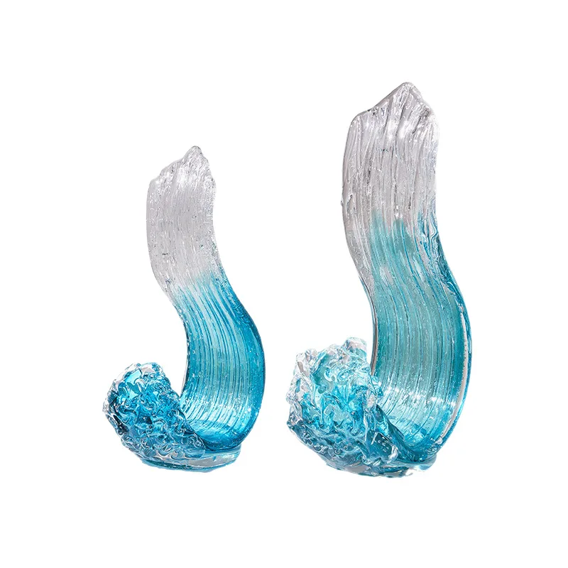 

Modern minimalist wind and water glazed ornaments dining room living room entrance countertop handicrafts decorative handmade