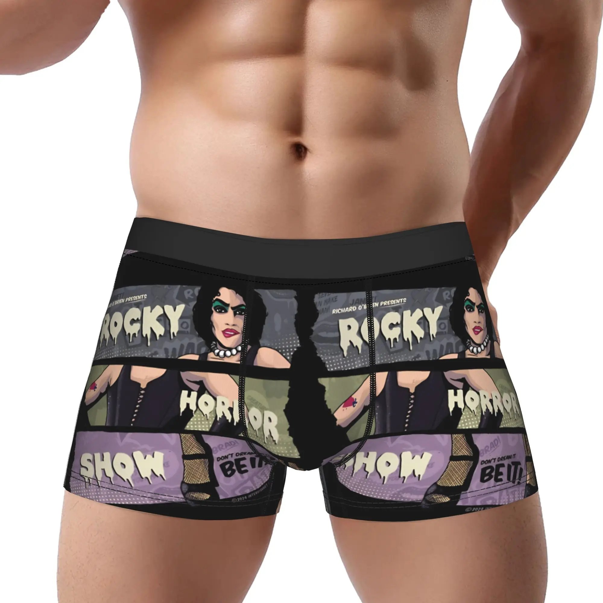 Don't Dream It Be It The Rocky Horror Picture Show Underpants Homme Panties Man Underwear Print Shorts Boxer Briefs