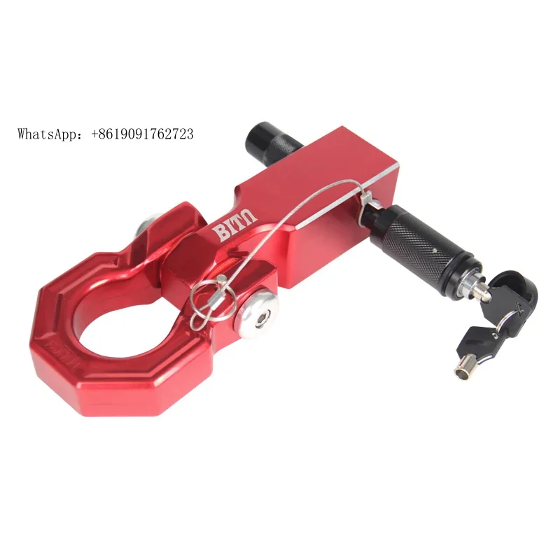 

ZAIQU 7075 Aluminum Alloy Forged Trailer Hook Shackle Arm Red and Black Color Options-Trailer Parts & Accessories