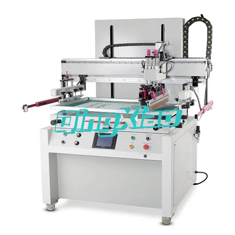 Semi Automatic Cardboard Silicone Flat Bed Screen Printing Printer Machine High Speed Automatic Professional  Printing Equipment