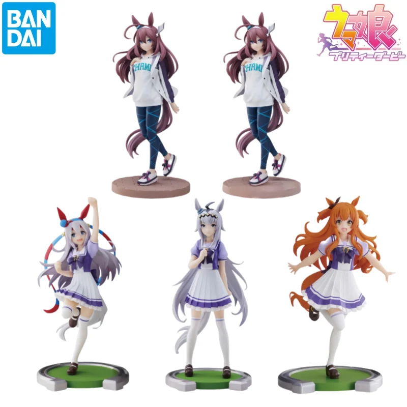 Bandai в наличии Коллекционные персонажи аниме Pretty Derby Tamamo Cross, оригинальная коробка, гаражный комплект, оригинальная статуя, экшн-фигурка