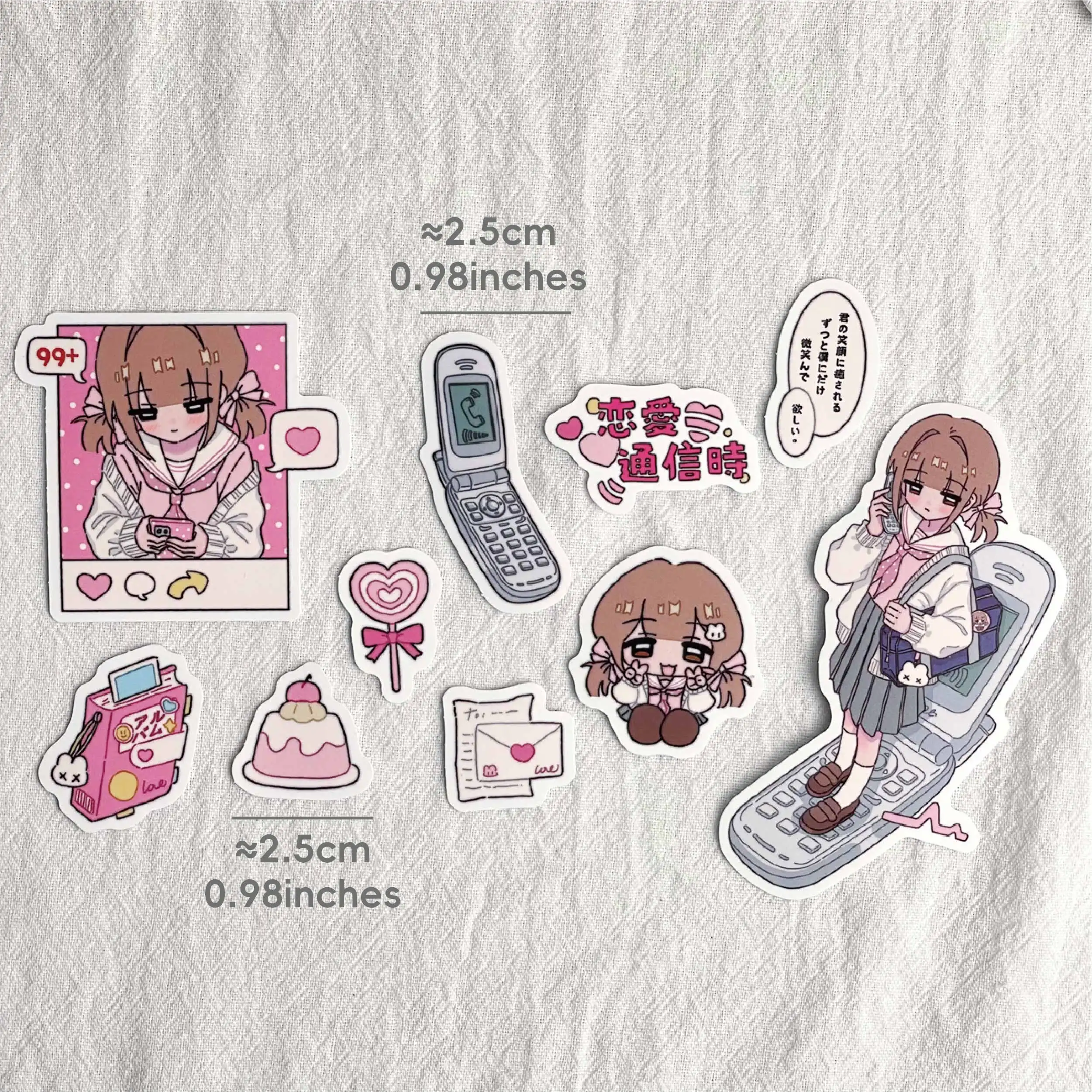 WAKAWAKA Kawaii Decal Sticker - Art Craft Journal 评论和价格