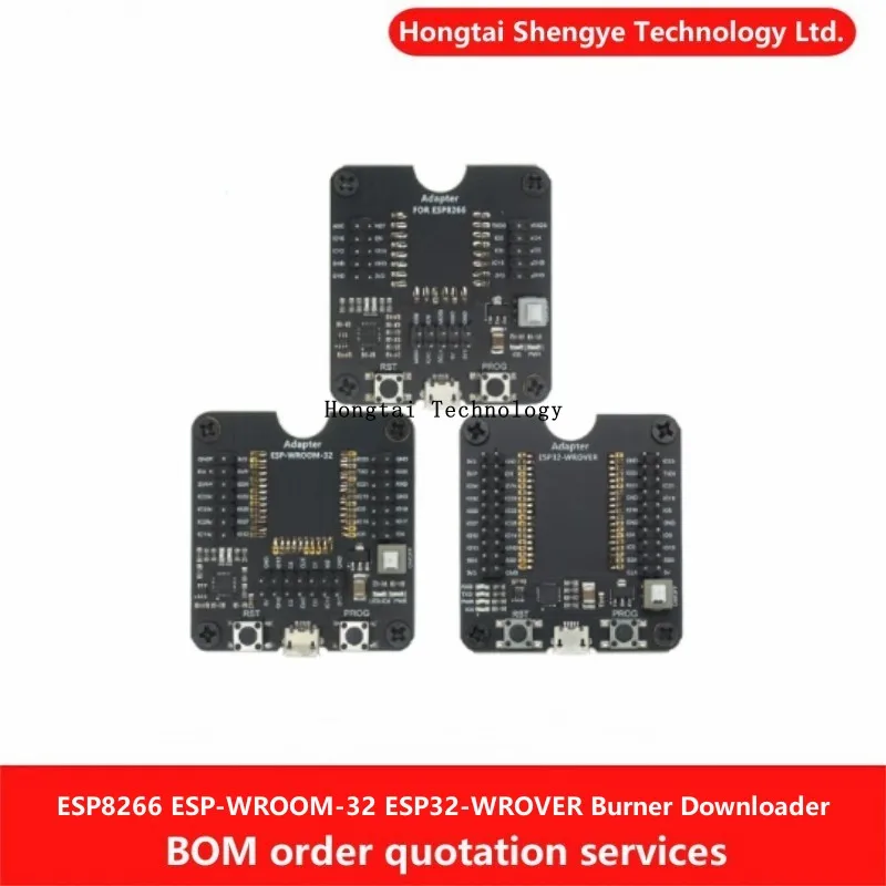 ESP8266 ESP-WROOM-32 ESP32-WROVER Development Board Test Burn-in Fixture Tool Downloader for ESP-12F ESP-07S ESP-12S