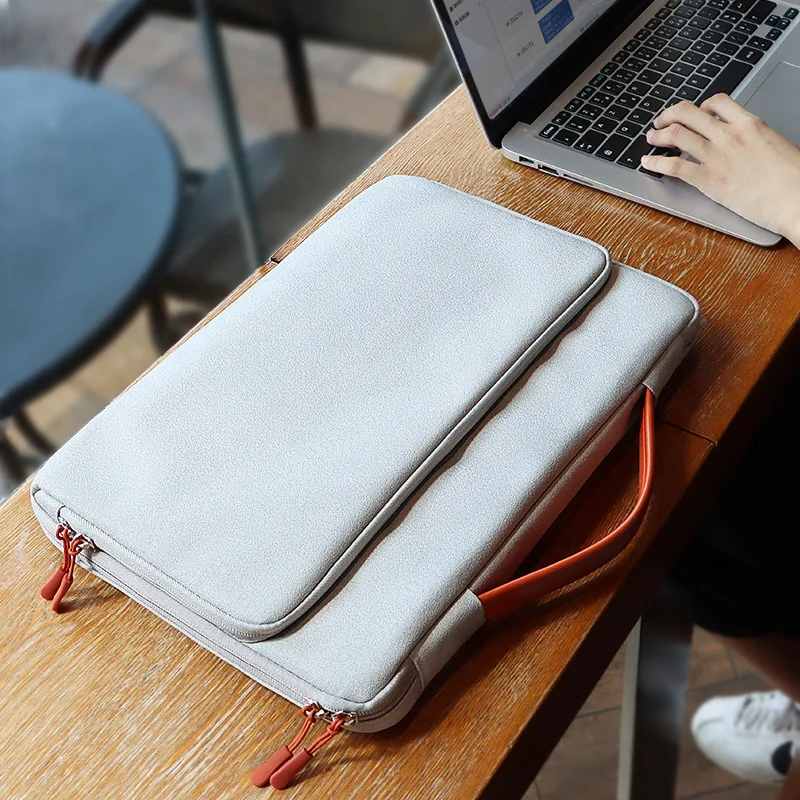 Protective Laptop Sleeve Case for 13.3 14.1 15.4 16 Inch MacBook Pro M3 Max M2 M1 Slim Airbag ShockproofLaptop Bag Men Women - Image 2