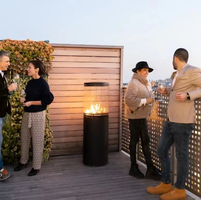 Pemanas Patio Luar Ruangan Berbahan Bakar Propana untuk Taman, Waktu Pengiriman Singkat