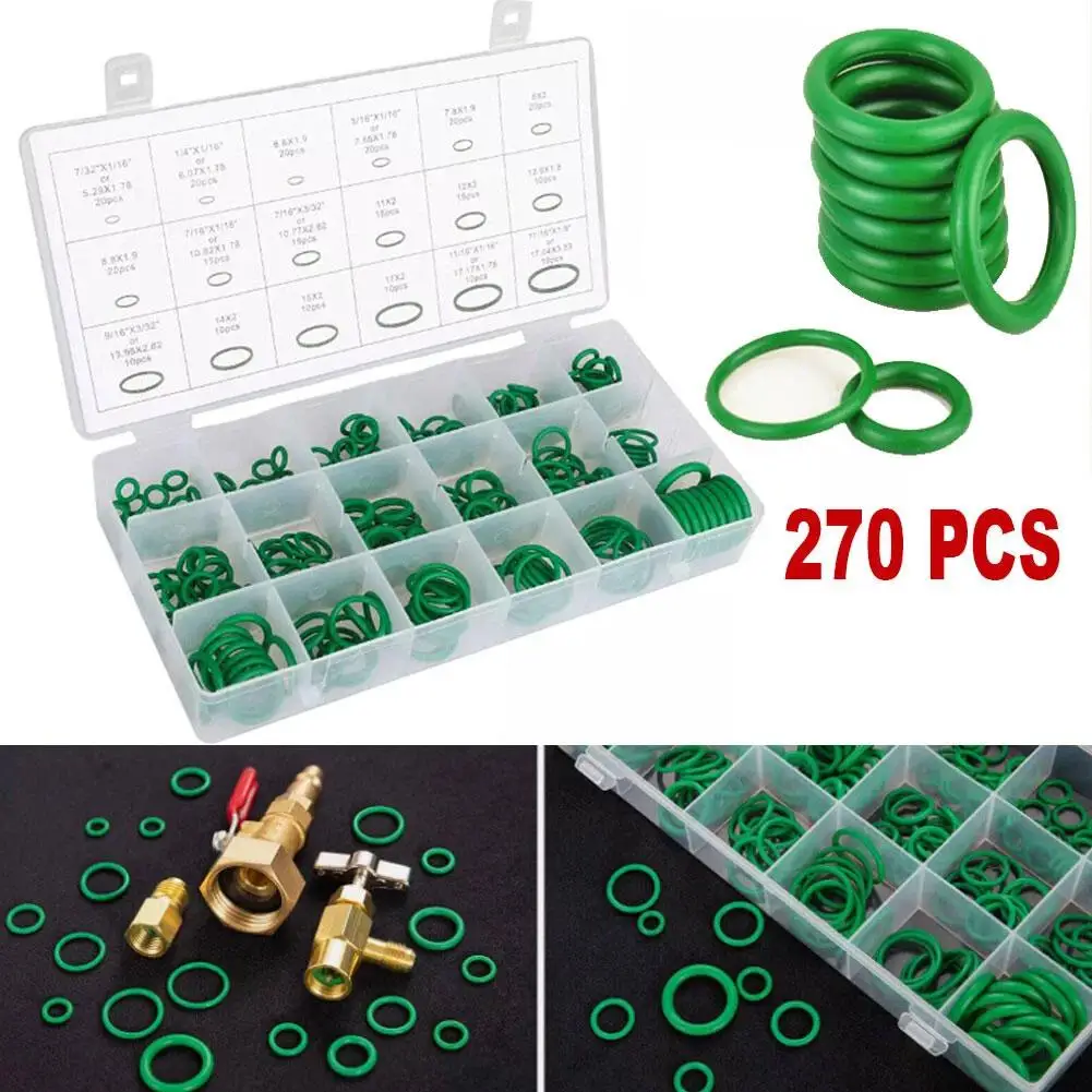 O - مجموعة متنوعة من الختم لضاغط تكييف الهواء للسيارات والسباكة مع خصائص الشد الجيدة ملحقات السيارة C8Q4 #2