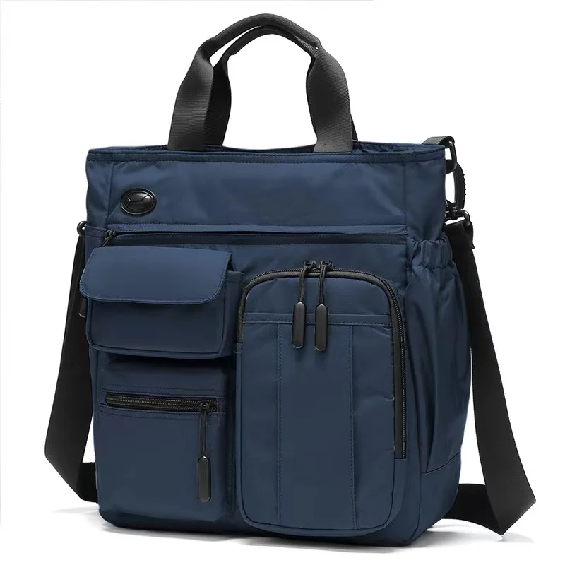 

Men's Business Briefcase Lightweight Leisure Travel Handbag Multilayer 14-inch Computer Shoulder Bag