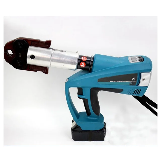 High quality BZ-1550 32KN LCD display battery powered hydraulic pressing tool crimping tool fitting tool for pex pipe