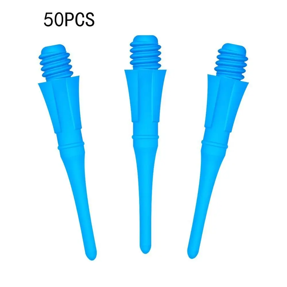 Colorful 2BA Electronic Dartboard 25MM Darts Accessories Dart Tip Replacement 2BA Soft Tipped Darts POM Darts Shafts Dart Tips