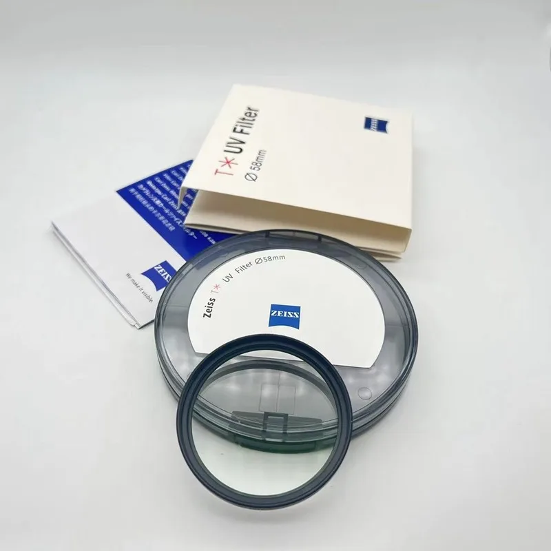 Zeiss تصفية T * المغلفة كارل Uv مرآة حماية عدسة سوني كانون نيكون Slr عدسة تصفية 49 52 58 72 67 77 82 مللي متر