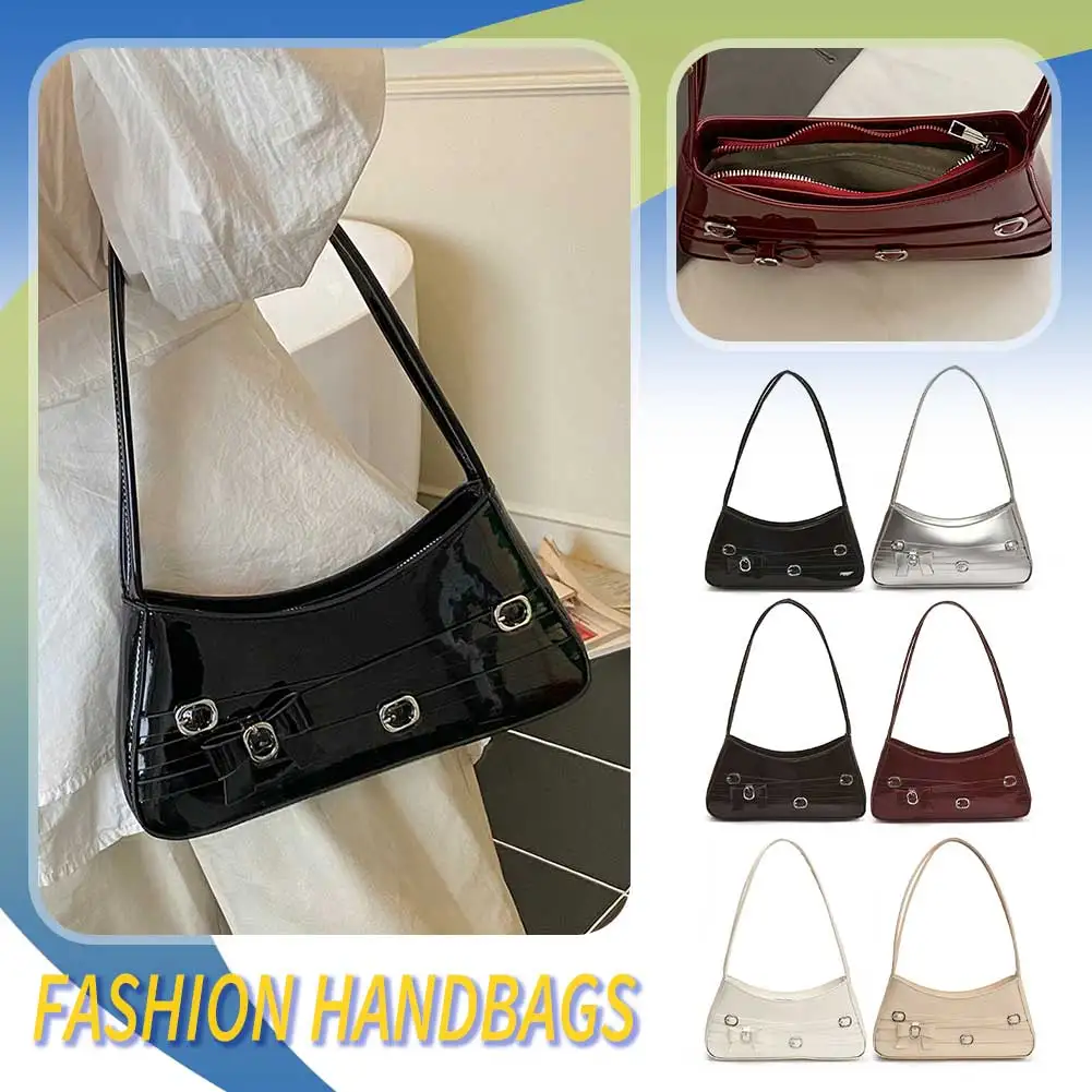 

Leather Cute Bow Shoulder Bag for Women Girls Trendy Y2K Purses Hobo Top-handle Handbag for Daily Use Casual Commuter Wear