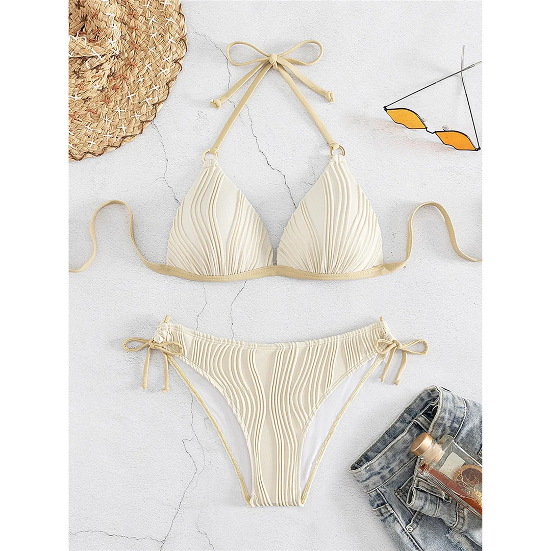6 Farben Push-Up-BH mit hohem Beinausschnitt, Bikini, Damen-Badebekleidung, zweiteiliges Bikini-Set, Badeanzug, Badebekleidung, Schwimmbekleidung V6894 – Detail 8