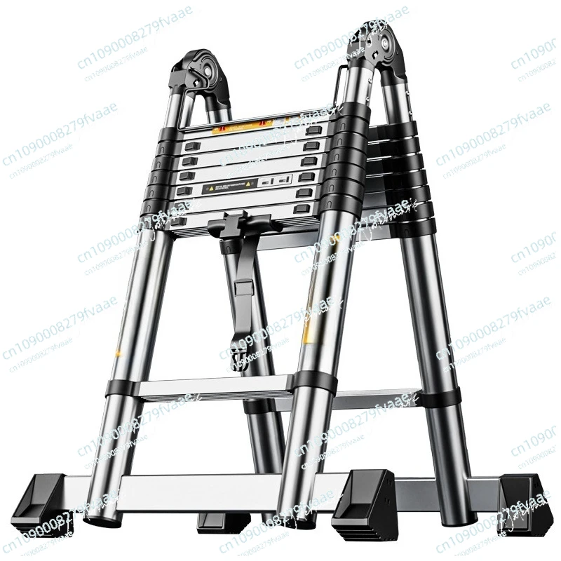 

Foldable Ladders Stable telescopic ladder Multi Purpose Industrial Herringbone Straight Ladder step New