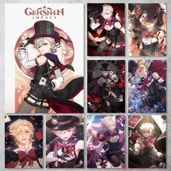 Genshin Impact Lyney Game Poster Gallery Prints Painting Wall Canvas Pictures Living Room Sticker Small