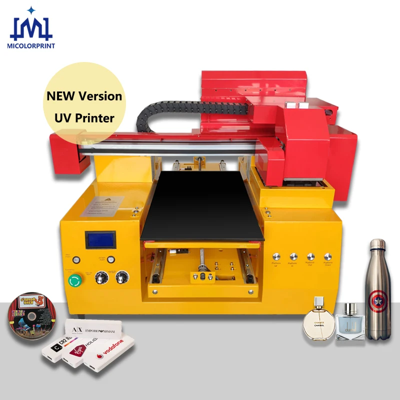 

Automatic Desktop UV Printer for Glass Bottle Wood Phone Case A3 UV Flatbed Printer