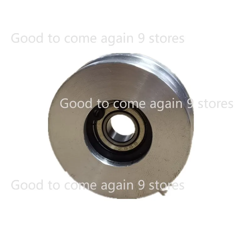 2pcs CNC Machined Aluminum Alloy Track Pulley U Groove Guide Wheel Bearing Auxiliary Wheel for Industrial Use Customized Roller