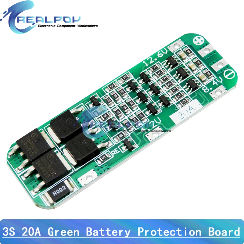 1S 2S 3S 4S 5S 6S 3A 15A 20A 30A Li-ion Lithium Battery 18650 Charger PCB BMS Protection Board For Drill Motor Lipo Cell Module