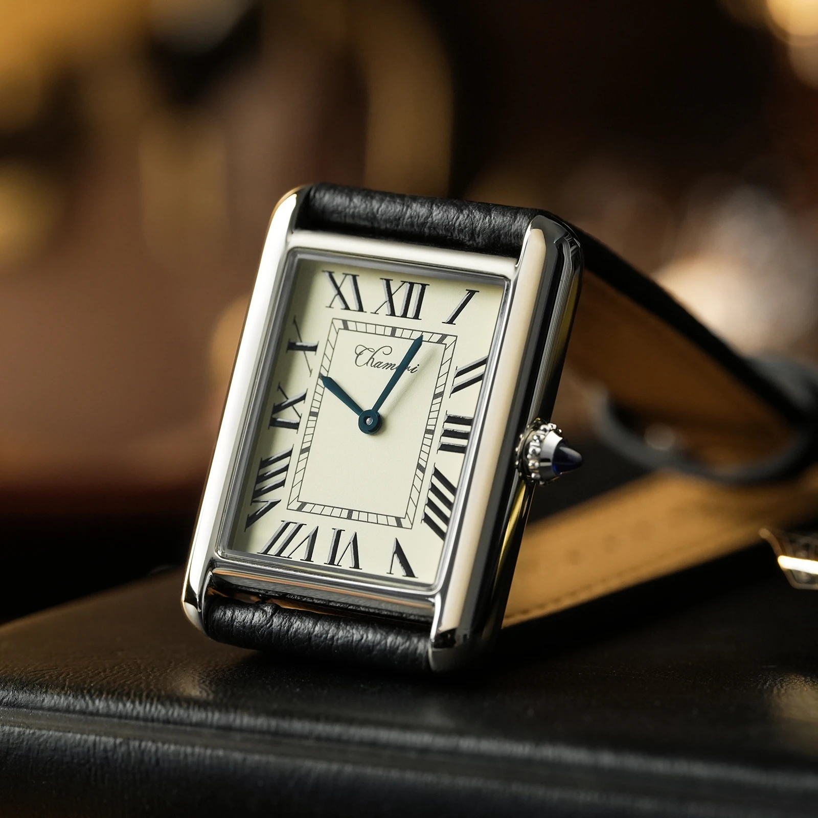 Vintage Watch Crystal - ساعات شاميري فينتيج CH01، ساعة كوارتز