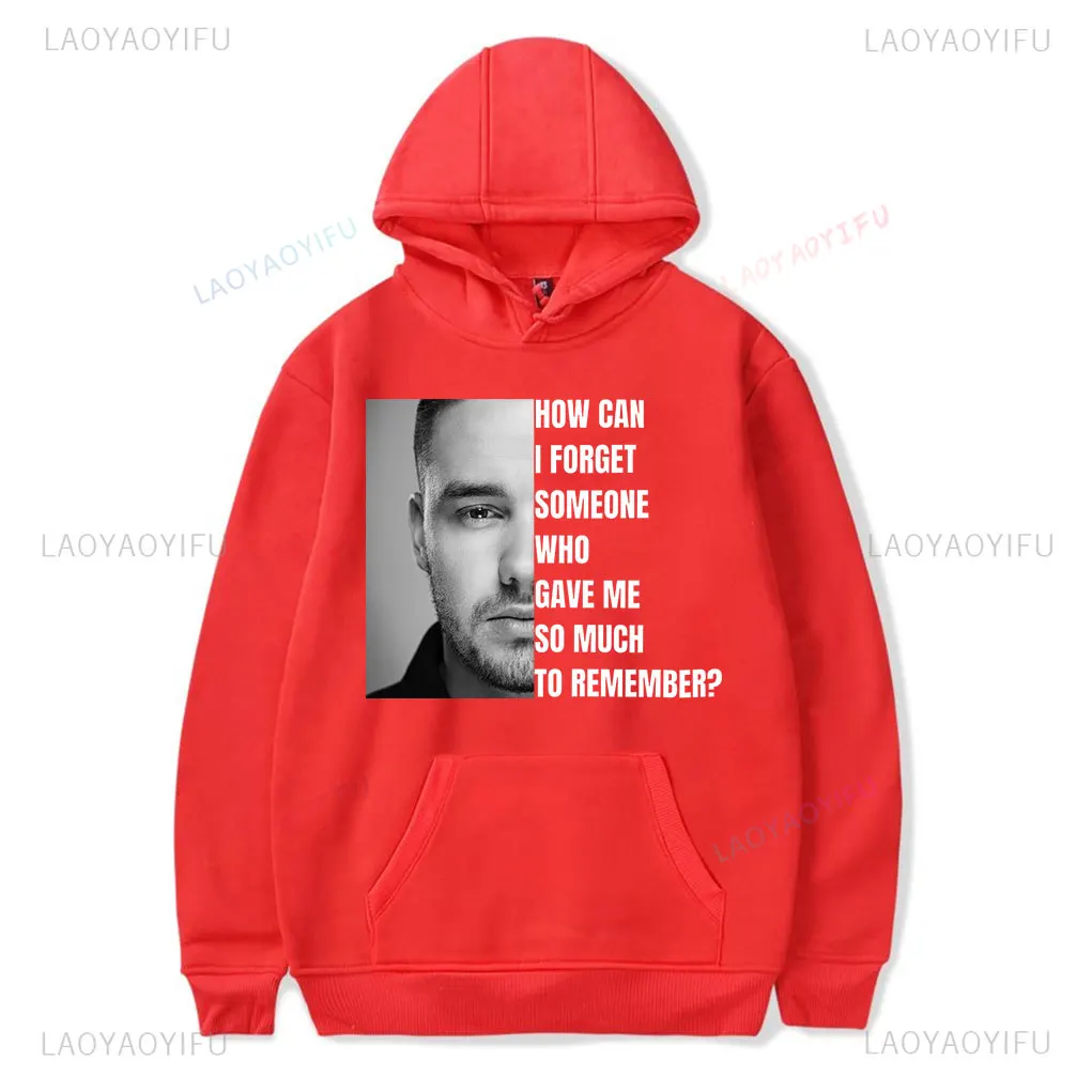 RIP Liam Payne 1993-2024 Warm Hoodie Men Women Harajuku Pullovers Y2k Unisex Sweatshirts Fashion Tops Winter Casual Clothing