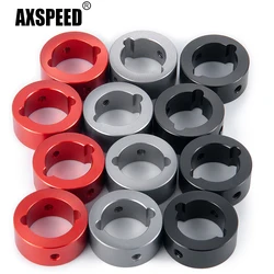 AXSPEED 4Pcs Metal 18mm Differential Drive Cup Sleeve Reinforcement Rings for X-Maxx 1/5 RC Car Monster Truck Upgrade Parts