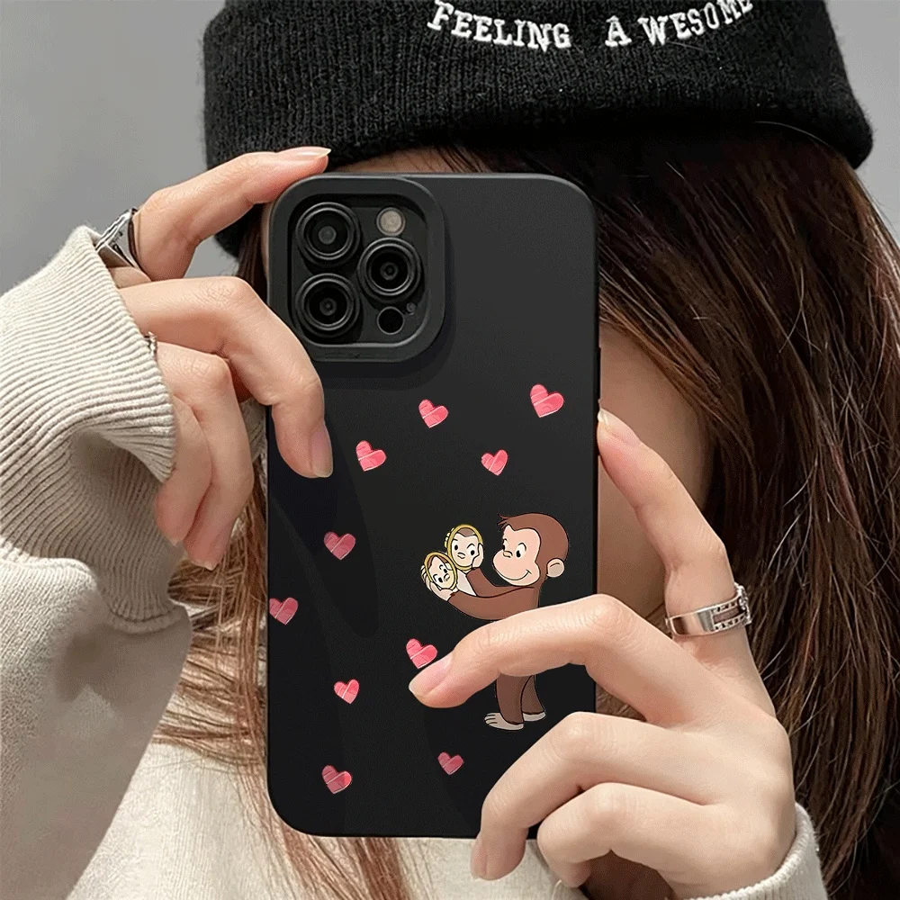 Monkey Pink Heart Phone Case for Samsung Galaxy S26 S25 S23 S22 NOTE 20 Ultra S22 S25 S24 S23 S26 S21 Plus S24 S23 S21FE Cover view 4