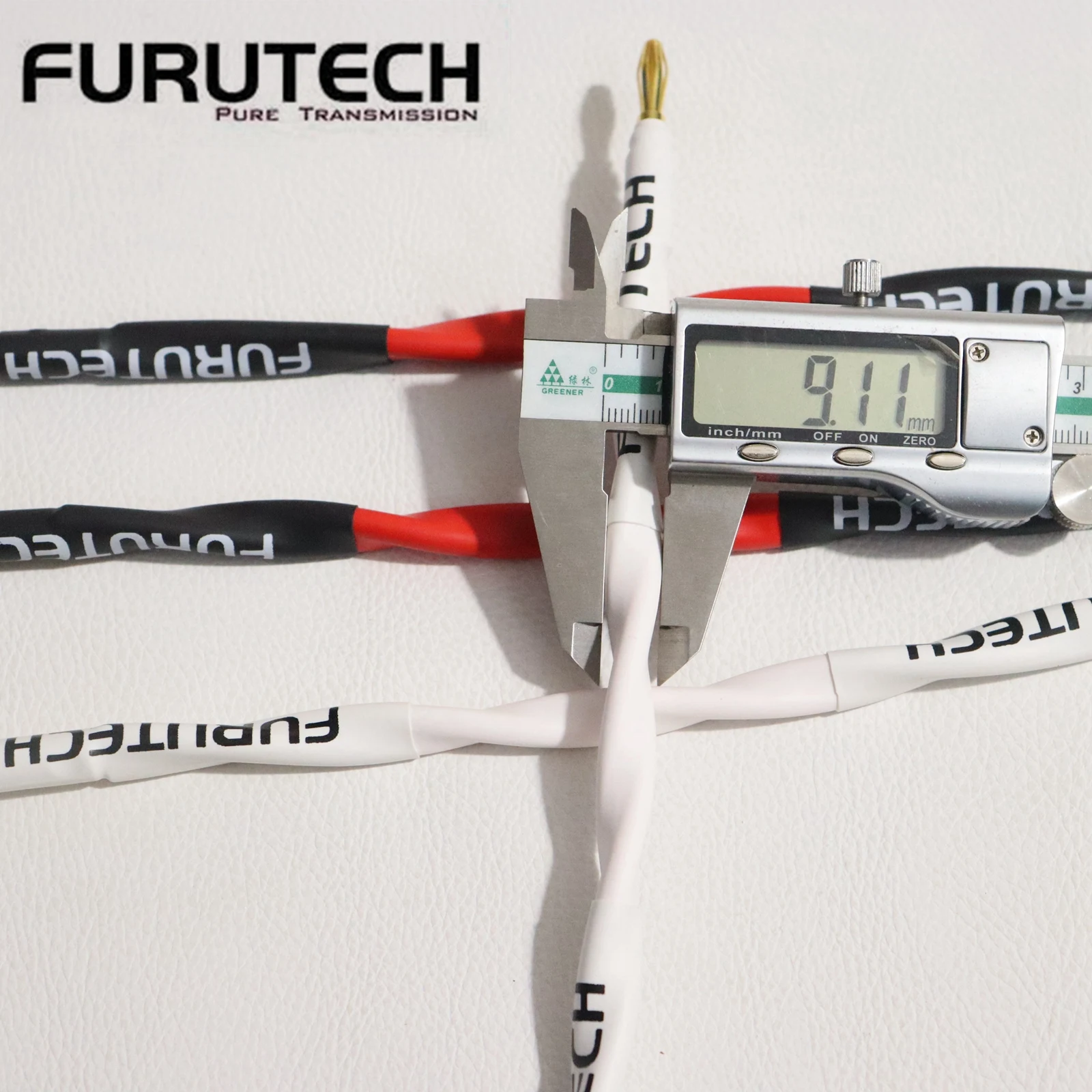 20cm*4pcs FURUTECH Speaker Cables FS-α36 Alpha OCC HiFi Speaker jumper Cable Bridge wire short wire