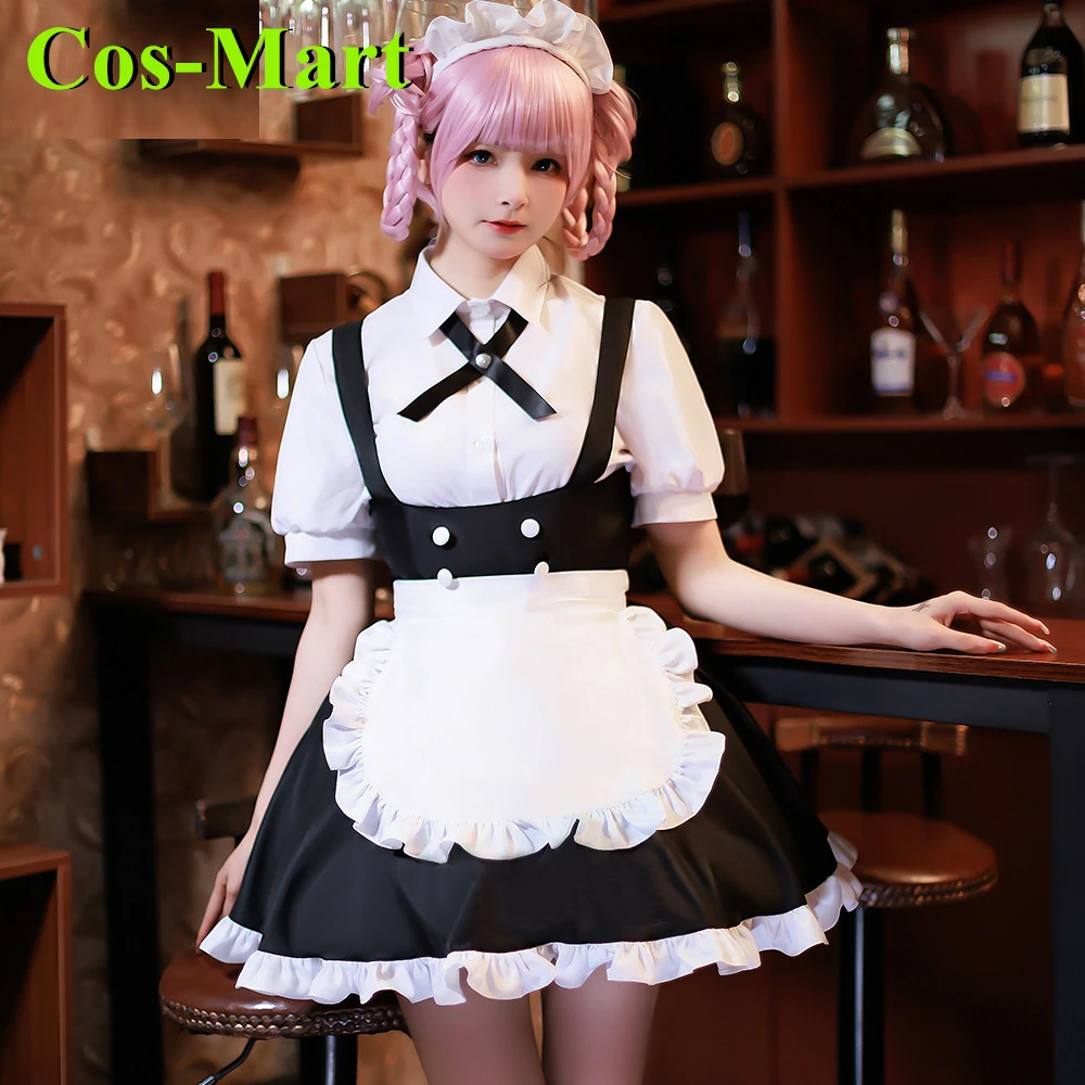 Anime Is the Order A Rabbit? Kirima Sharo Cosplay Costume Cute Maid Uniform Female Activity Party Role Play Clothing Custom-Make