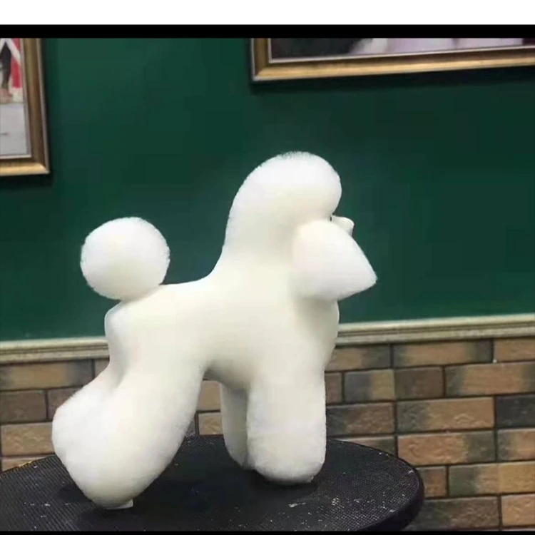 Poodle Skeleton, Realistic Synthetic Fur, Pet Grooming, Synthetic Fur, Practice Fur, Teddy Bear Dog Model