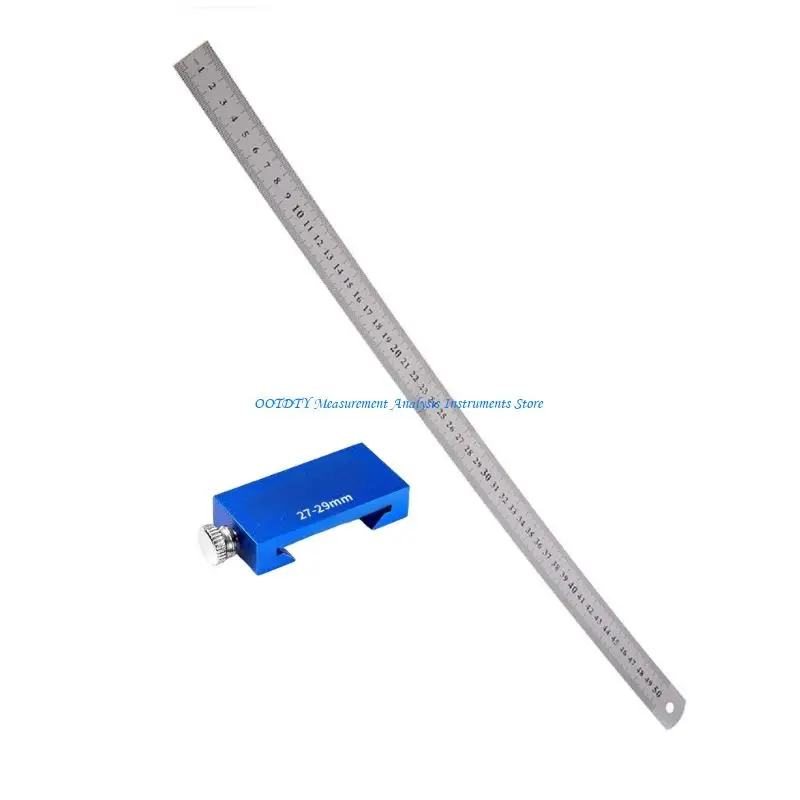 367D Accuracy Engineered Woodworking Measuring Tool Featuring Aluminum Build & Sliding Positioning Mechanism for Project