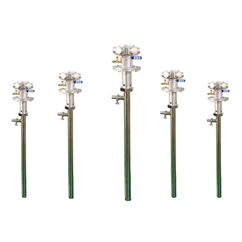 

Pneumatic Barrel Pump DAM6-HTSS Series 200L High Viscosity Stainless Steel Explosion-proof Pneumatic Pumping Pump