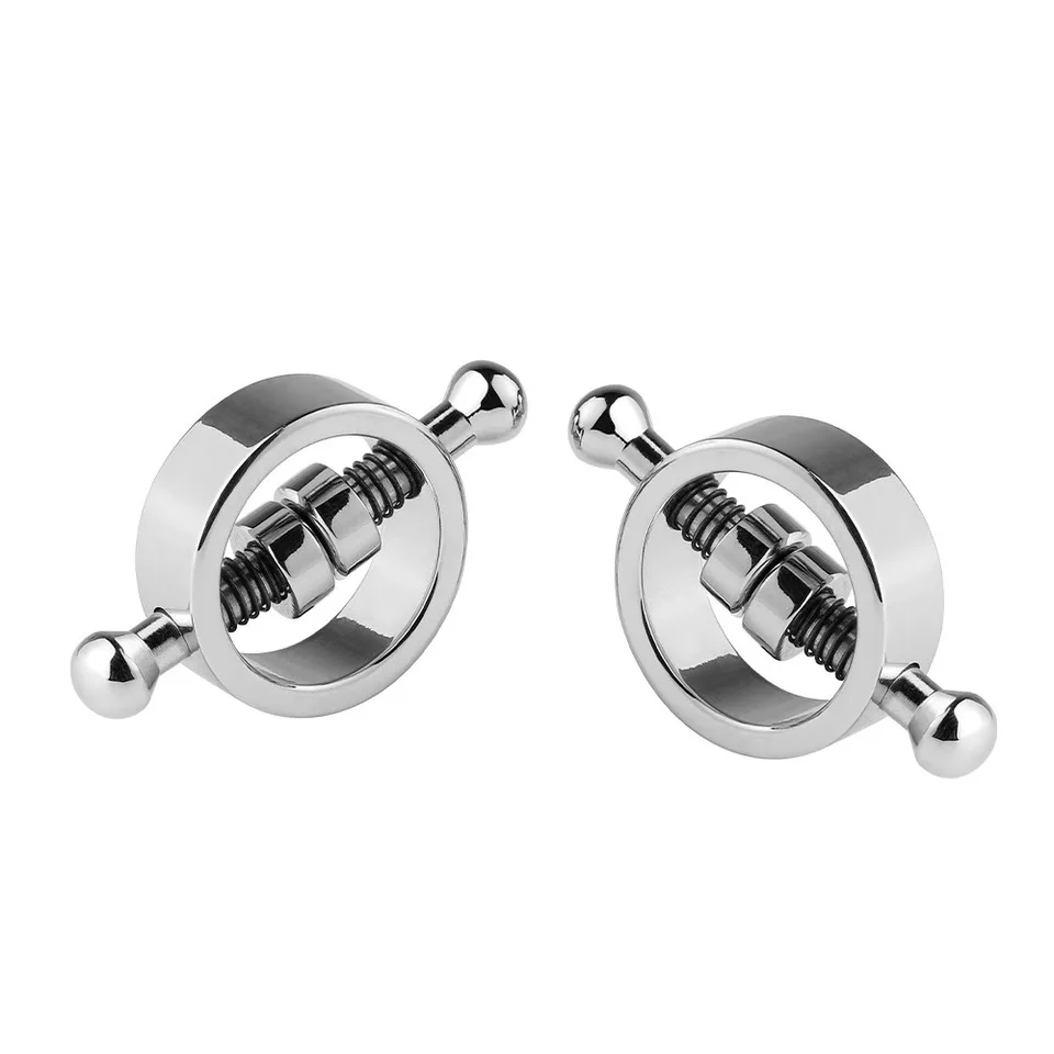 Adult BDSM Toys Adjustable Nipple Clamps Couple Sex Bondage Games Women Nipple Teasing And Flirting Correction Breast Clip Toys