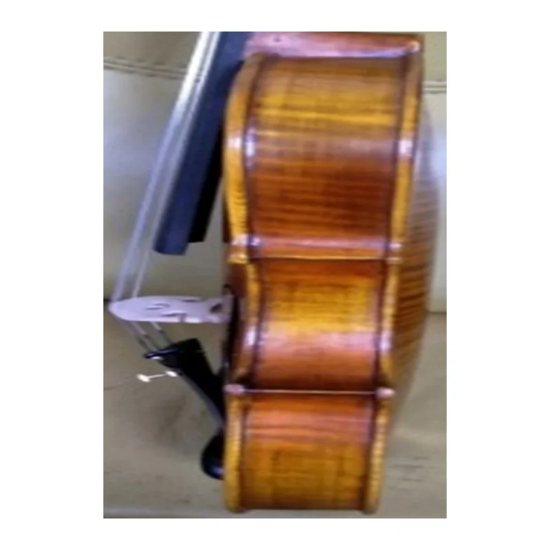 Maple-Backed Violin Bow, Case, and Rosin