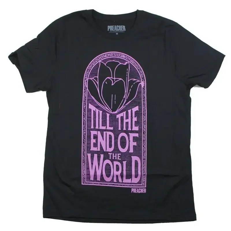 Preacher Adult New T Shirt Till The End of World Tulip Pic