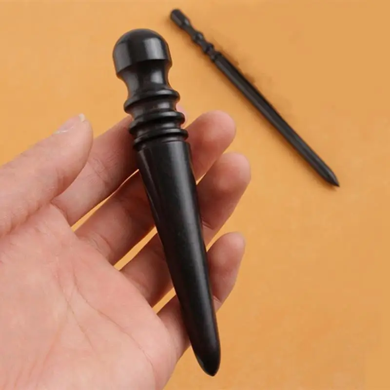 Hot Sale Leather Edge Burnisher DIY Handmade Leathercarft Sandalwood Leather Polishing Tool Wood Polishing Stick NEW