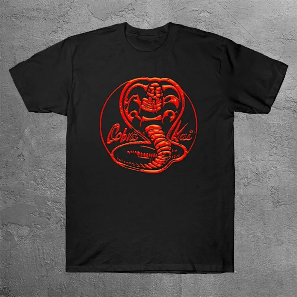 

Детская футболка Cobra Kai Karate, мужские футболки с короткими рукавами в стиле Харадзюку