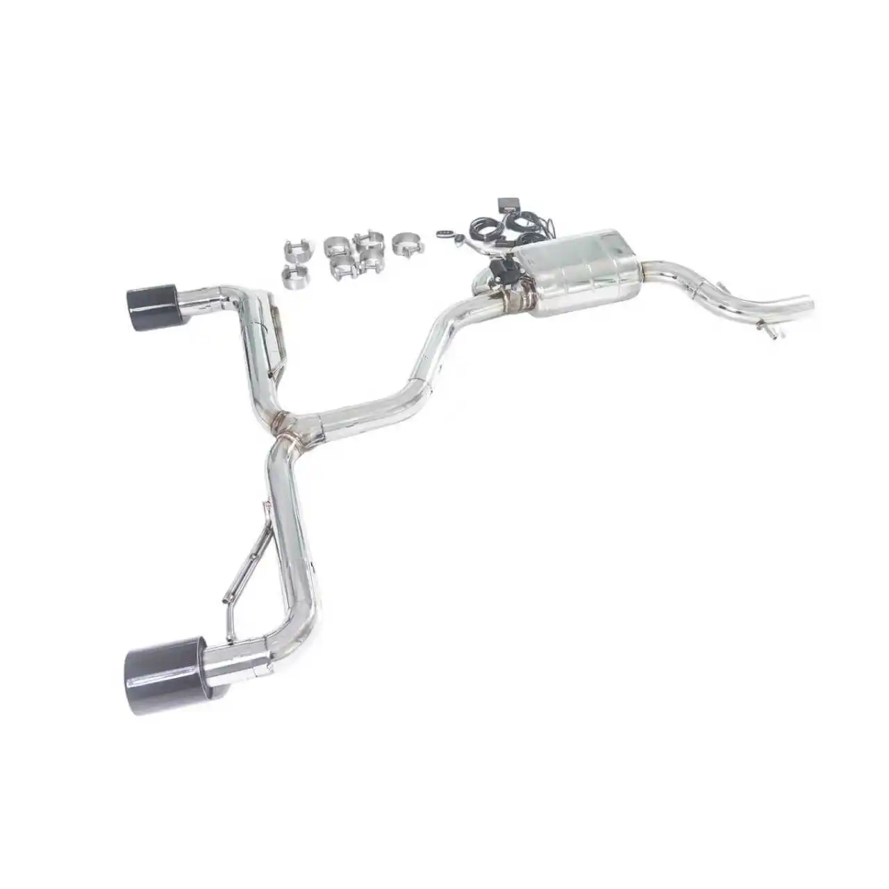 

GFC exhaust/Dual tips for Volkswagen Golf 6GTI 2.0T catback stainless steel high performance adjustable exhaust system