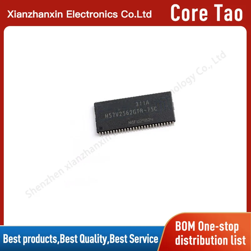 1PCS/LOT H57V2562 H57V2562GTR-75C TSSOP54 256M Storage chip in stock