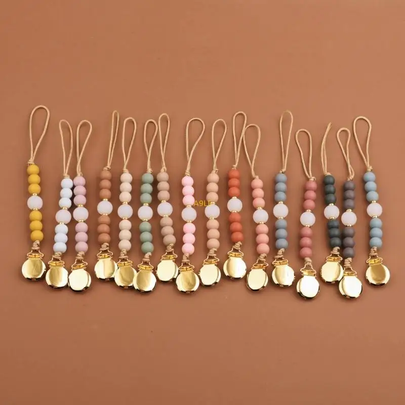 

Регулируемая длина держателя соски Удобное решение долговечника для потерянных пустышек