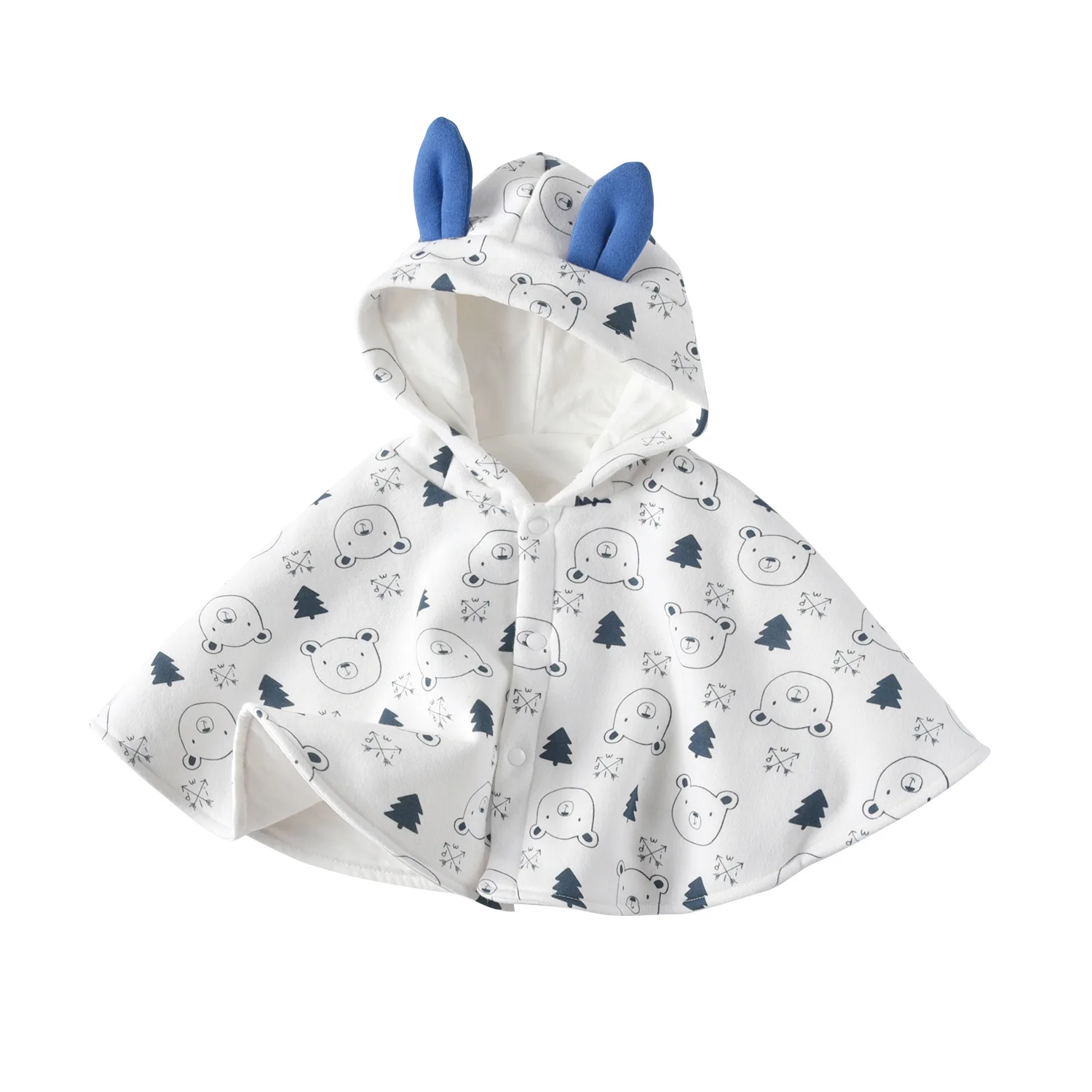 

Girls Cloak Coat Jacket Winter Cotton Windbreak 2024 Red Warm Plus Thicken Furs Overcoat Christmas Children's Clothing