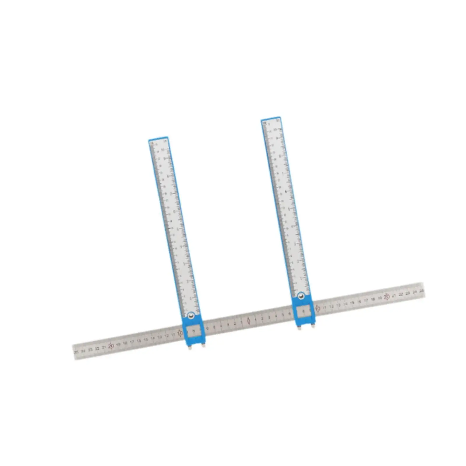 Precision Caliper Face Ruler T Type Stainless Measuring Tool for Eyebrow Mapping Cosmetic Tattoo Shaping