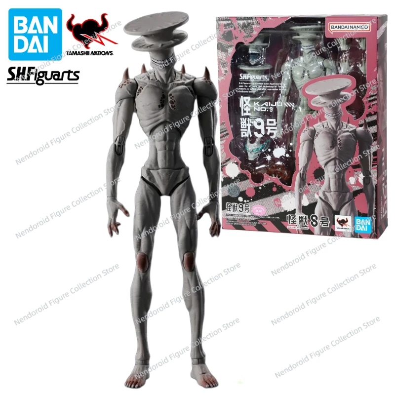 

100% оригинал в наличии Bandai S.H.Figuarts SHF KAIJU No.9 Villain BOSS Kaiju No. 8. Аниме Фигурка Игрушка Подарочная Модель Коллекция