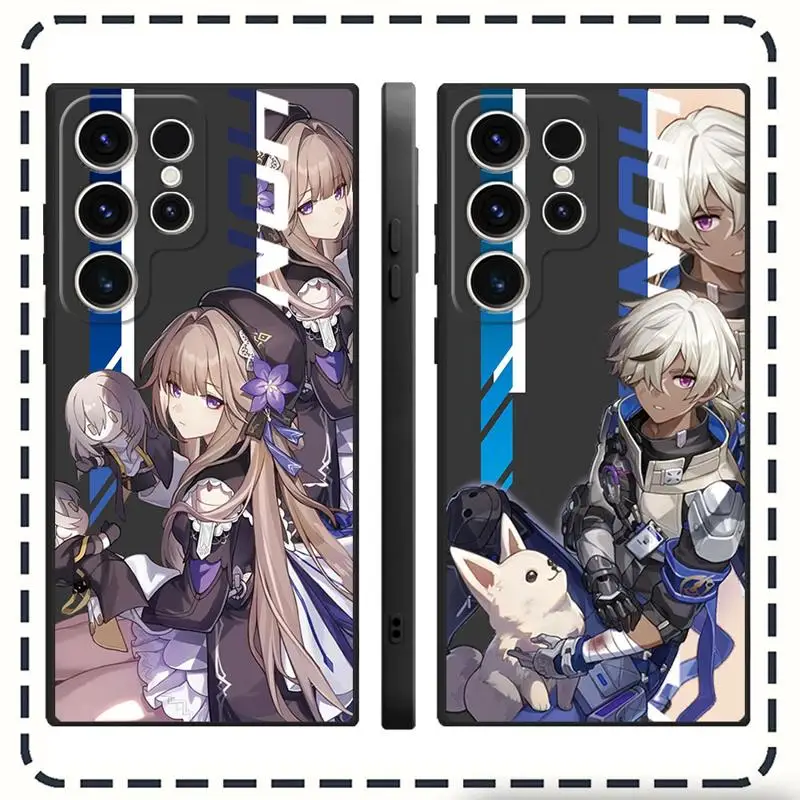 phone Cases for Samsung Galaxy S21 S23 Ultra FE case S20 S24 S10Plus S9 S21 funda Antiscratch cover Honkai Star Rail Luka Arlan